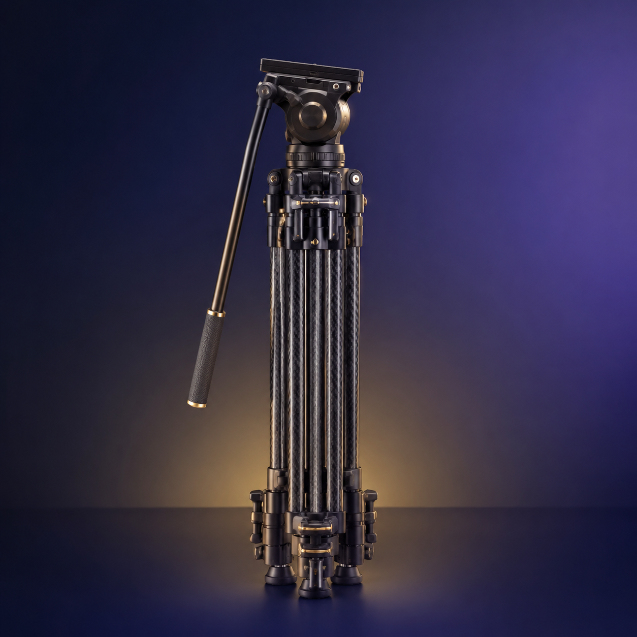 Carbon-Fiber Video Tripod